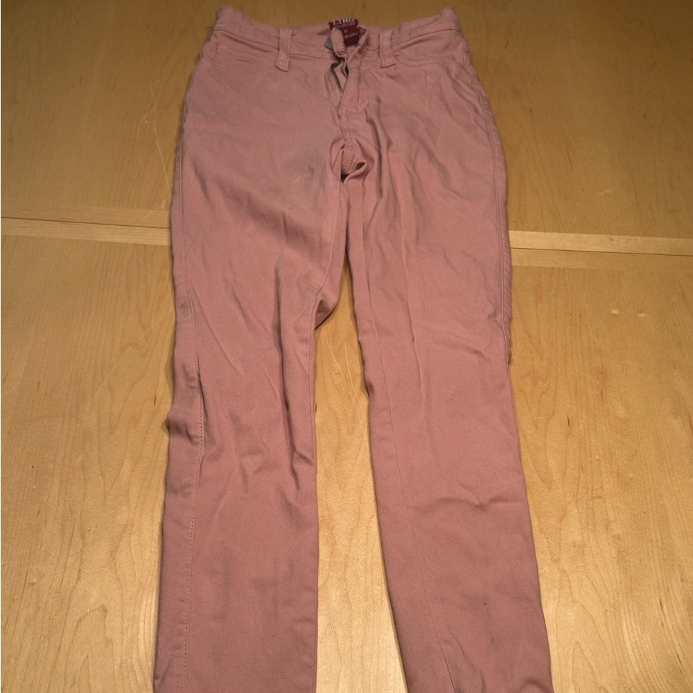 Women's Slim Chino Pants in Dusty Pink